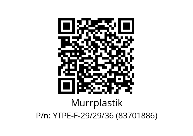   Murrplastik YTPE-F-29/29/36 (83701886)