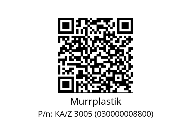   Murrplastik KA/Z 3005 (030000008800)