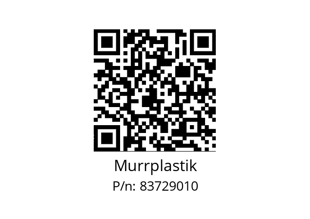   Murrplastik 83729010