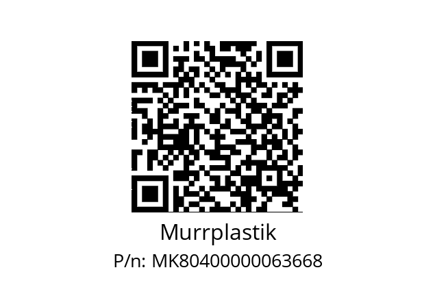   Murrplastik MK80400000063668