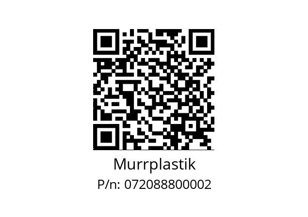   Murrplastik 072088800002