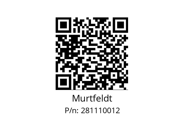   Murtfeldt 281110012