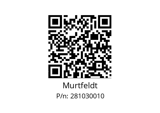   Murtfeldt 281030010