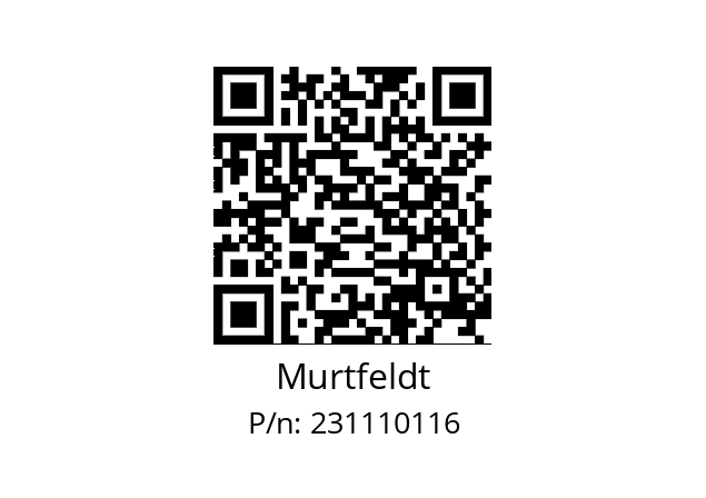   Murtfeldt 231110116