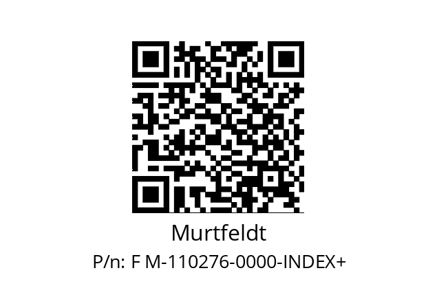   Murtfeldt F M-110276-0000-INDEX+