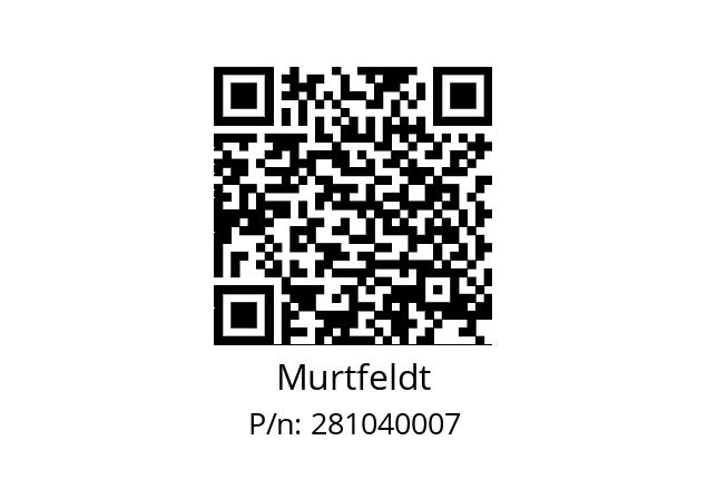   Murtfeldt 281040007