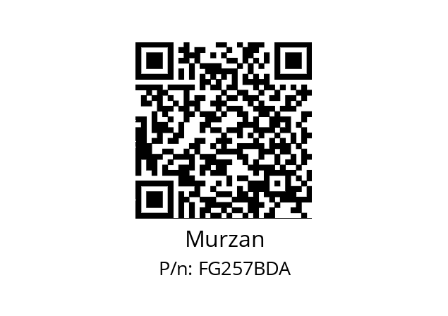   Murzan FG257BDA