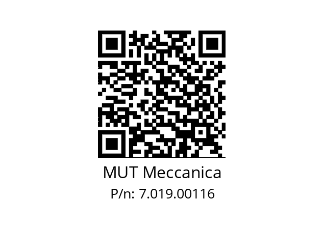   MUT Meccanica 7.019.00116