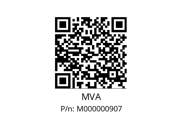   MVA M000000907