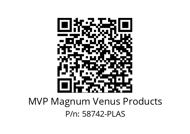   MVP Magnum Venus Products 58742-PLAS