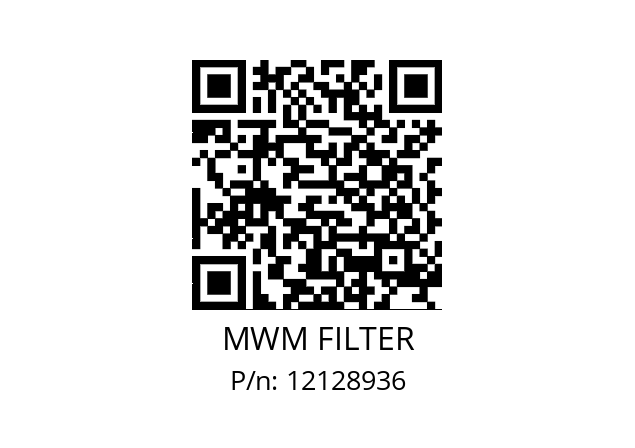   MWM FILTER 12128936