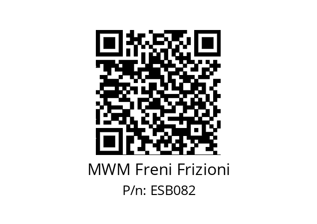   MWM Freni Frizioni ESB082