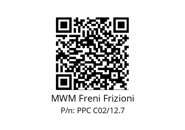   MWM Freni Frizioni PPC C02/12.7