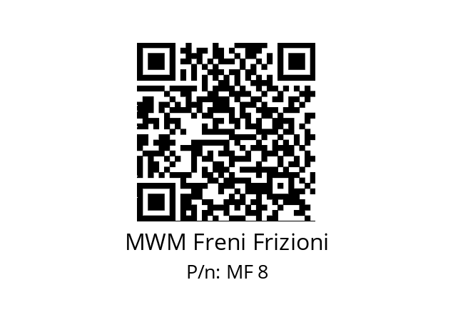   MWM Freni Frizioni MF 8