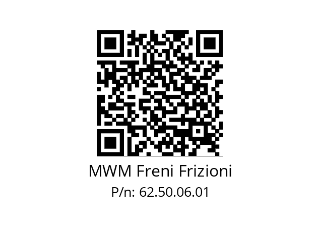   MWM Freni Frizioni 62.50.06.01