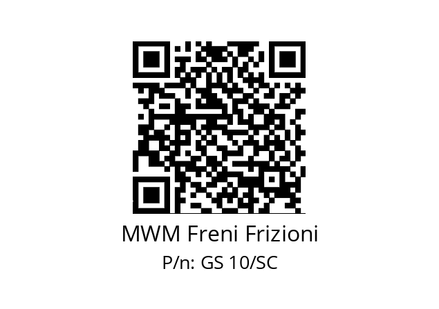   MWM Freni Frizioni GS 10/SC