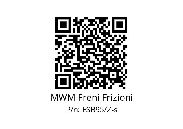   MWM Freni Frizioni ESB95/Z-s