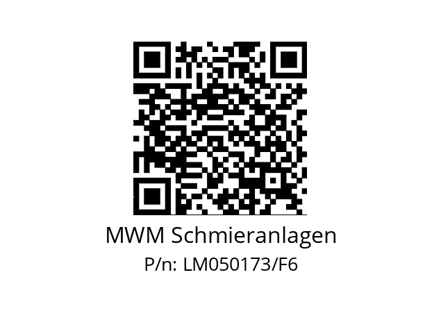   MWM Schmieranlagen LM050173/F6