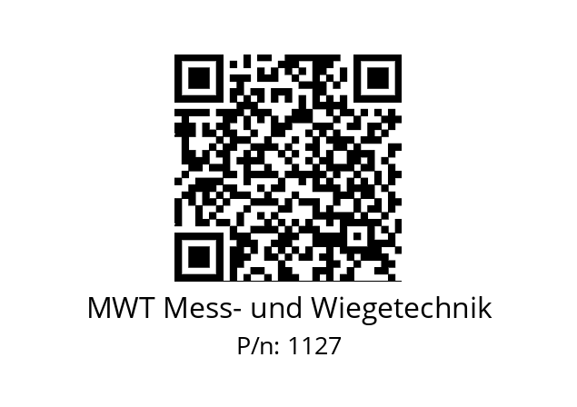   MWT Mess- und Wiegetechnik 1127