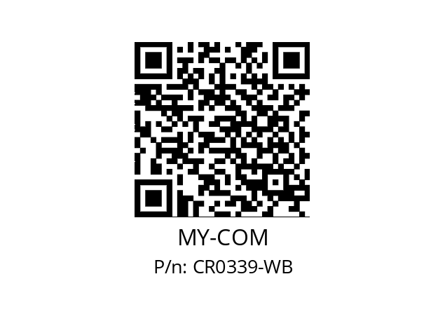   MY-COM CR0339-WB