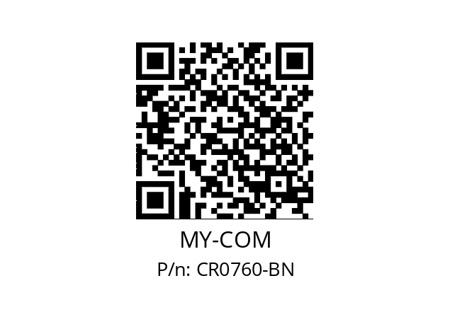   MY-COM CR0760-BN