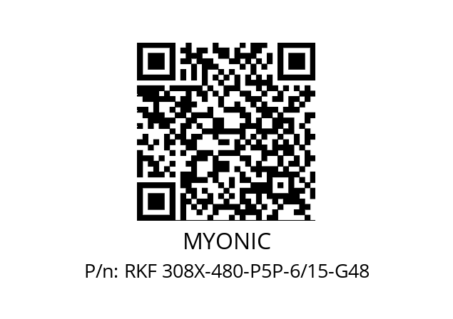   MYONIC RKF 308X-480-P5P-6/15-G48