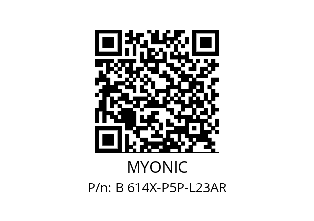   MYONIC B 614X-P5P-L23AR