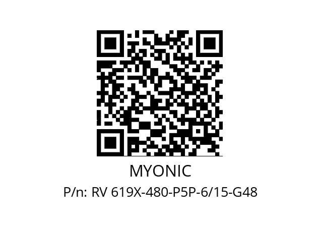   MYONIC RV 619X-480-P5P-6/15-G48