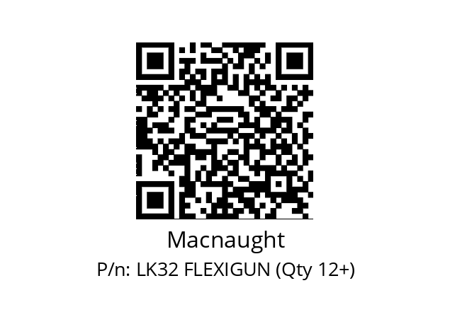   Macnaught LK32 FLEXIGUN (Qty 12+)