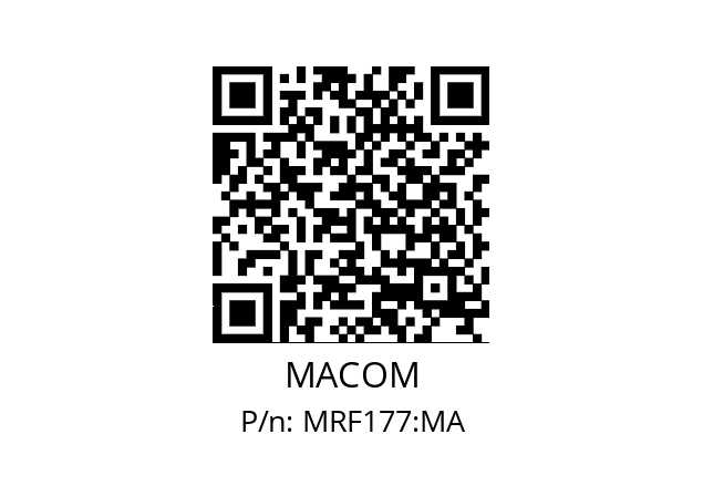   MACOM MRF177:MA