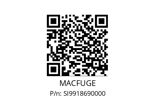   MACFUGE SI9918690000