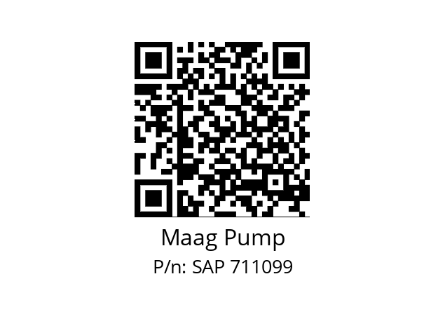   Maag Pump SAP 711099