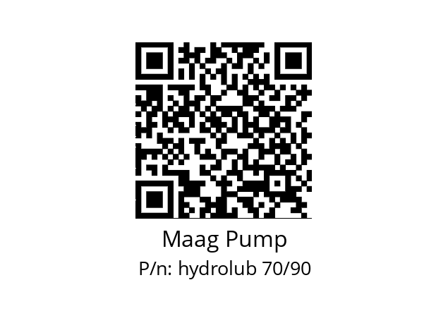   Maag Pump hydrolub 70/90