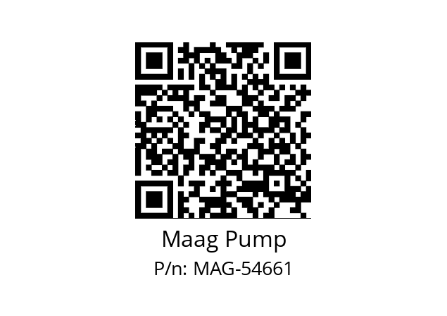   Maag Pump MAG-54661