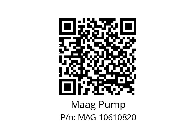   Maag Pump MAG-10610820