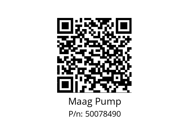   Maag Pump 50078490