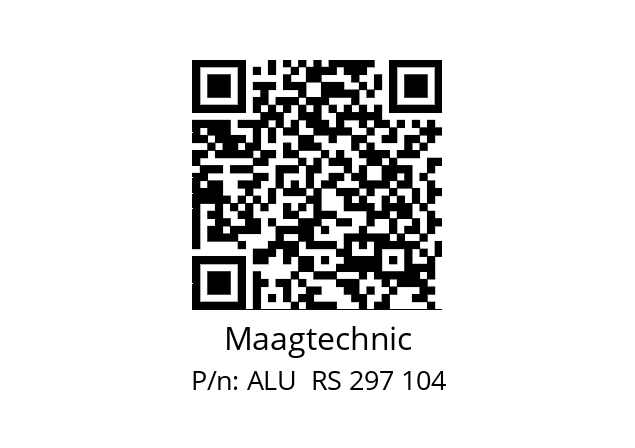   Maagtechnic ALU  RS 297 104