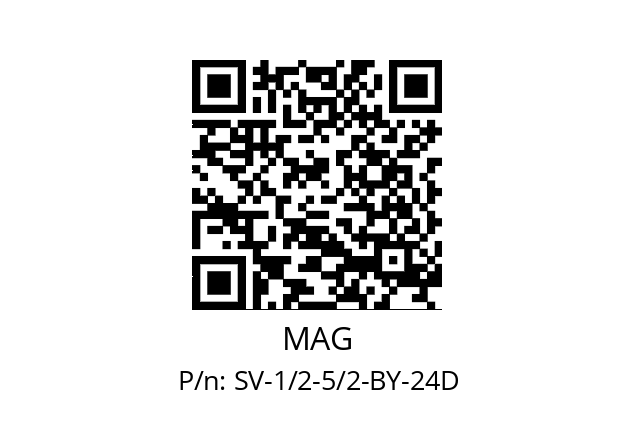   MAG SV-1/2-5/2-BY-24D