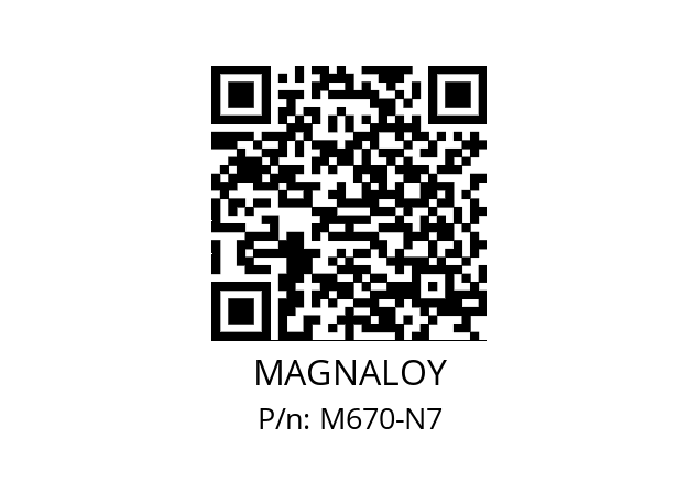   MAGNALOY M670-N7