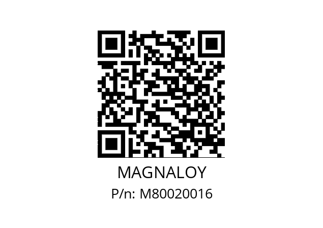   MAGNALOY М80020016