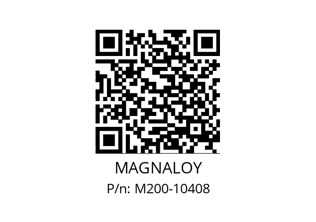   MAGNALOY M200-10408