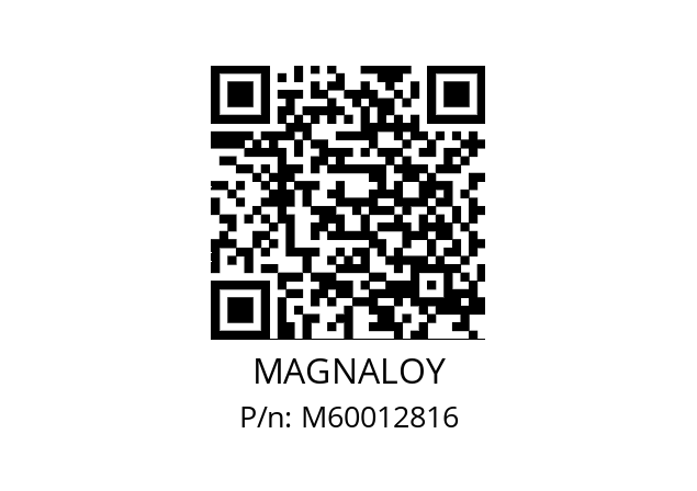   MAGNALOY M60012816