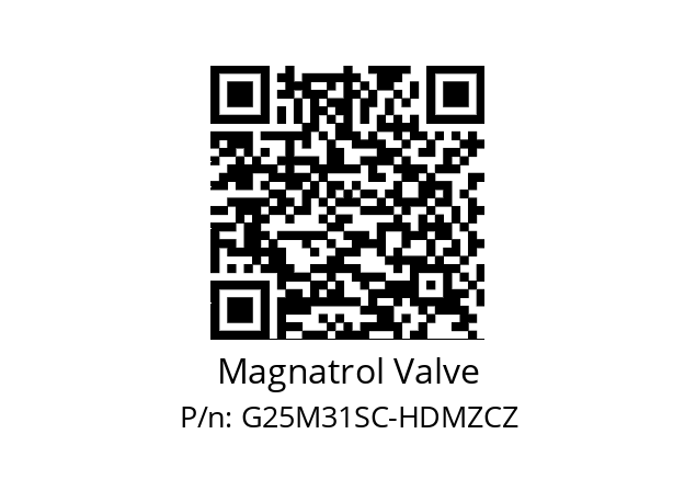   Magnatrol Valve G25M31SC-HDMZCZ