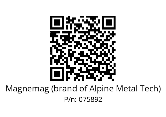   Magnemag (brand of Alpine Metal Tech) 075892