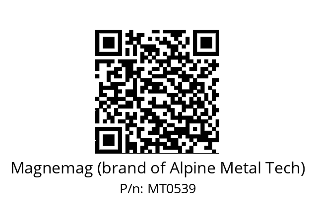   Magnemag (brand of Alpine Metal Tech) MT0539