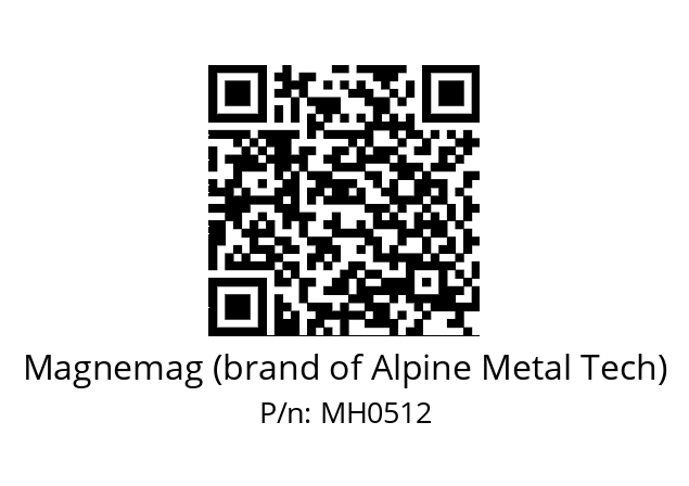   Magnemag (brand of Alpine Metal Tech) MH0512