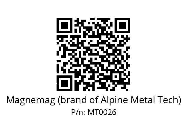   Magnemag (brand of Alpine Metal Tech) MT0026