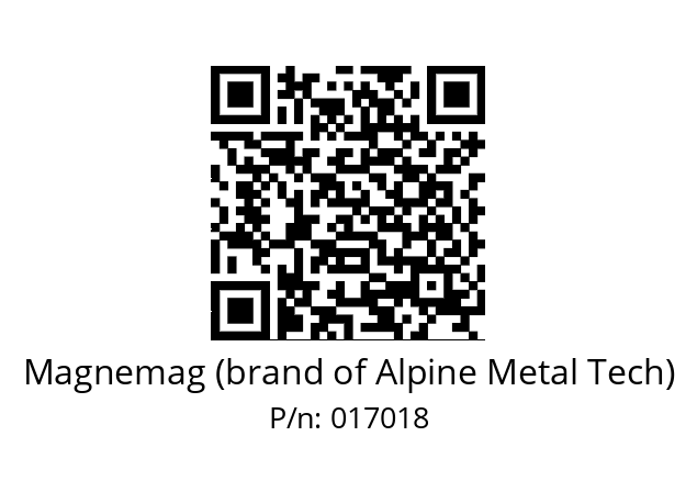   Magnemag (brand of Alpine Metal Tech) 017018