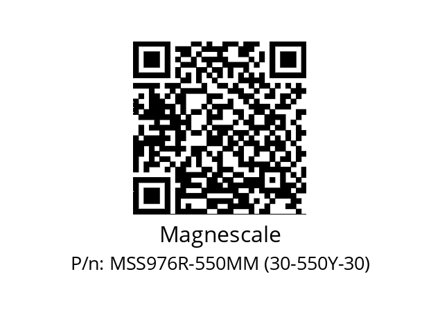   Magnescale MSS976R-550MM (30-550Y-30)