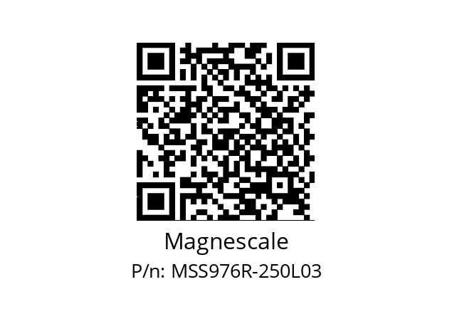   Magnescale MSS976R-250L03